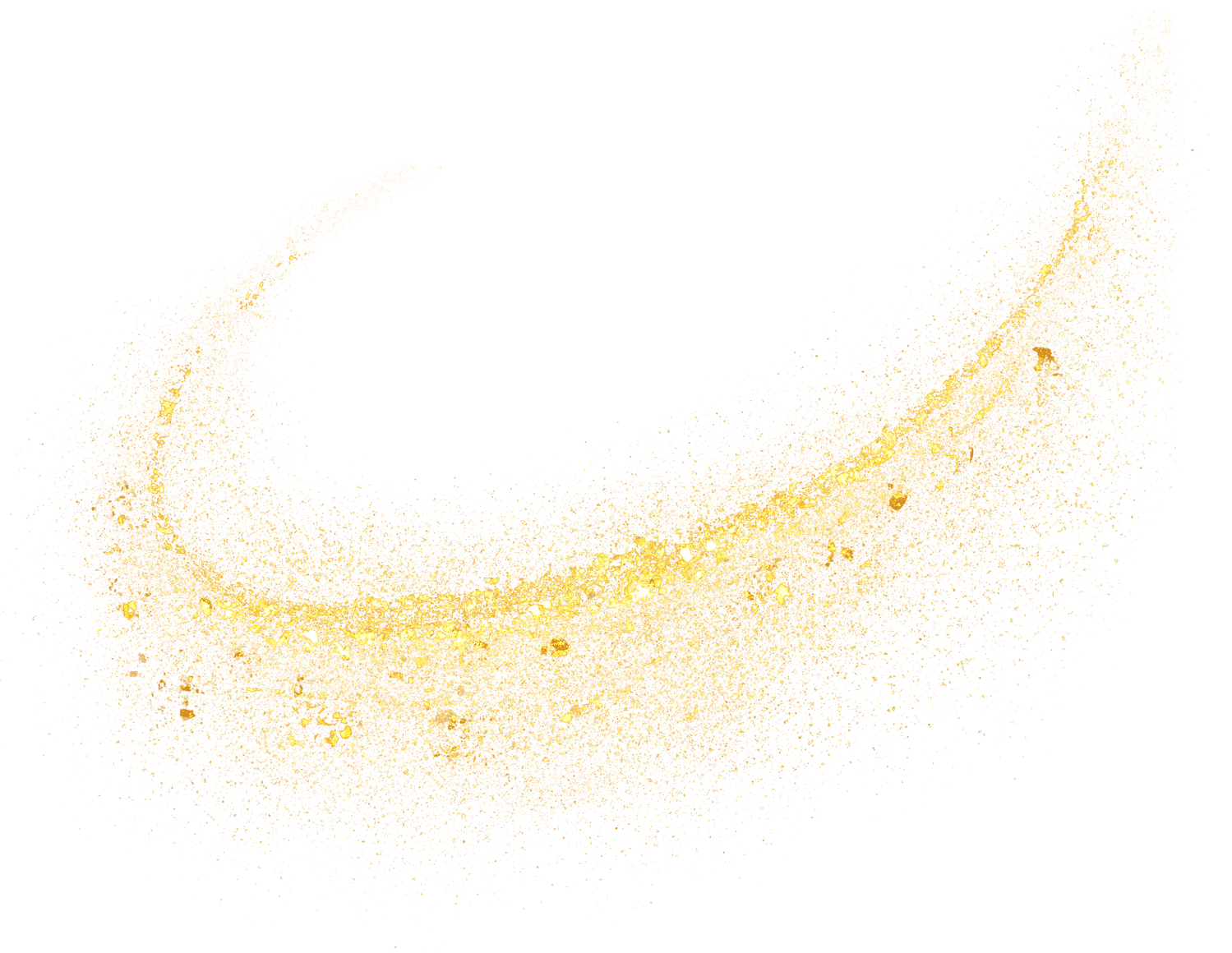 gold glitter